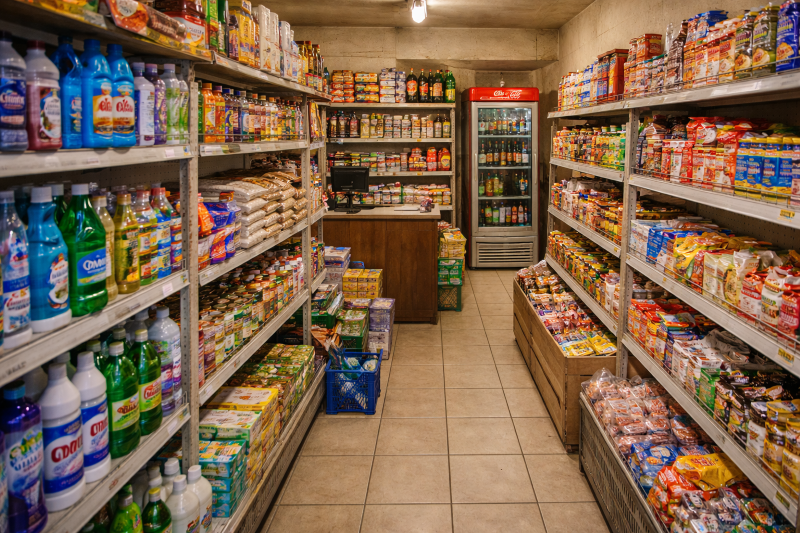 Copos de açaí prontos para retirada